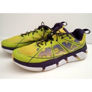 Hoka One One Womens Infinite 1009649 Volt Purple Running Shoes Size 10